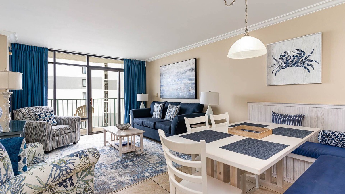 Belle Isle State Park Condo | Gorgeous Beach Themed 2br on Beach