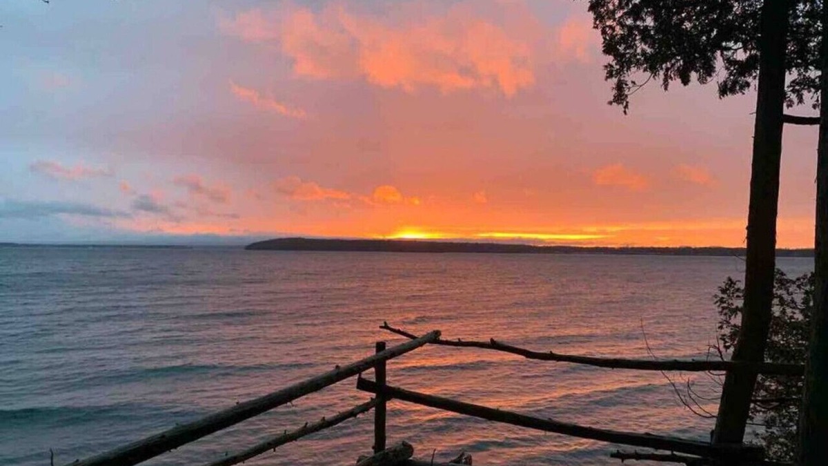 North Hero Cottage | Gorgeous Cedarvale Sunset on Lake Champlain