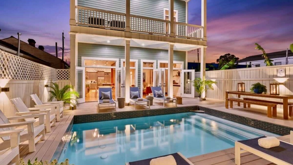 Saint Thomas Development House | Gorgeous Designer Home with Pool | Garden District