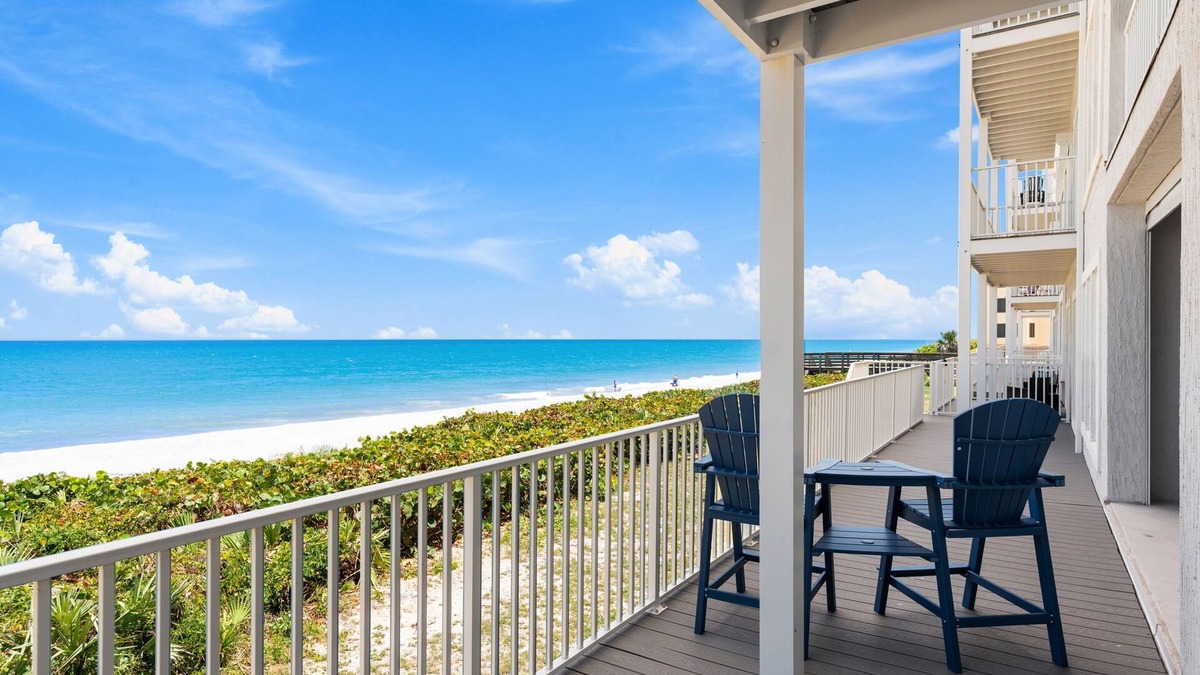 Melbourne Beach Condo | 🌊 Gorgeous Direct Oceanfront Bliss W/Steps to Sand & Heated Pool!