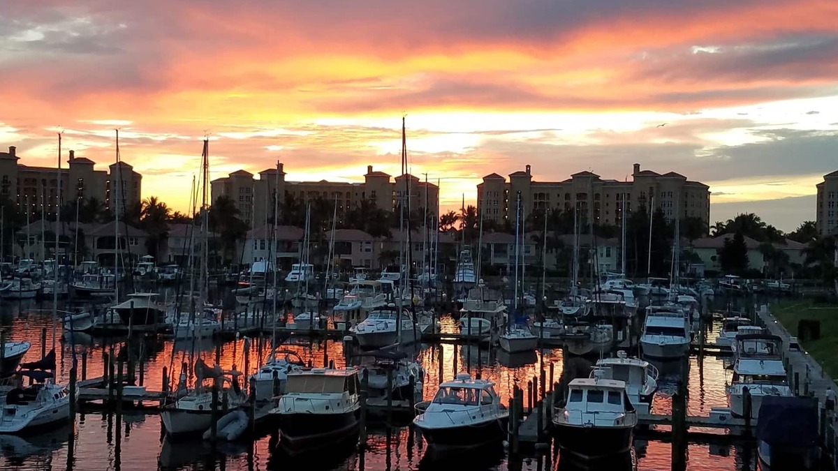 Burnt Store Marina Condo | Gorgeous Harbor View and Magnificent Sunsets! Watch the Manatees play!