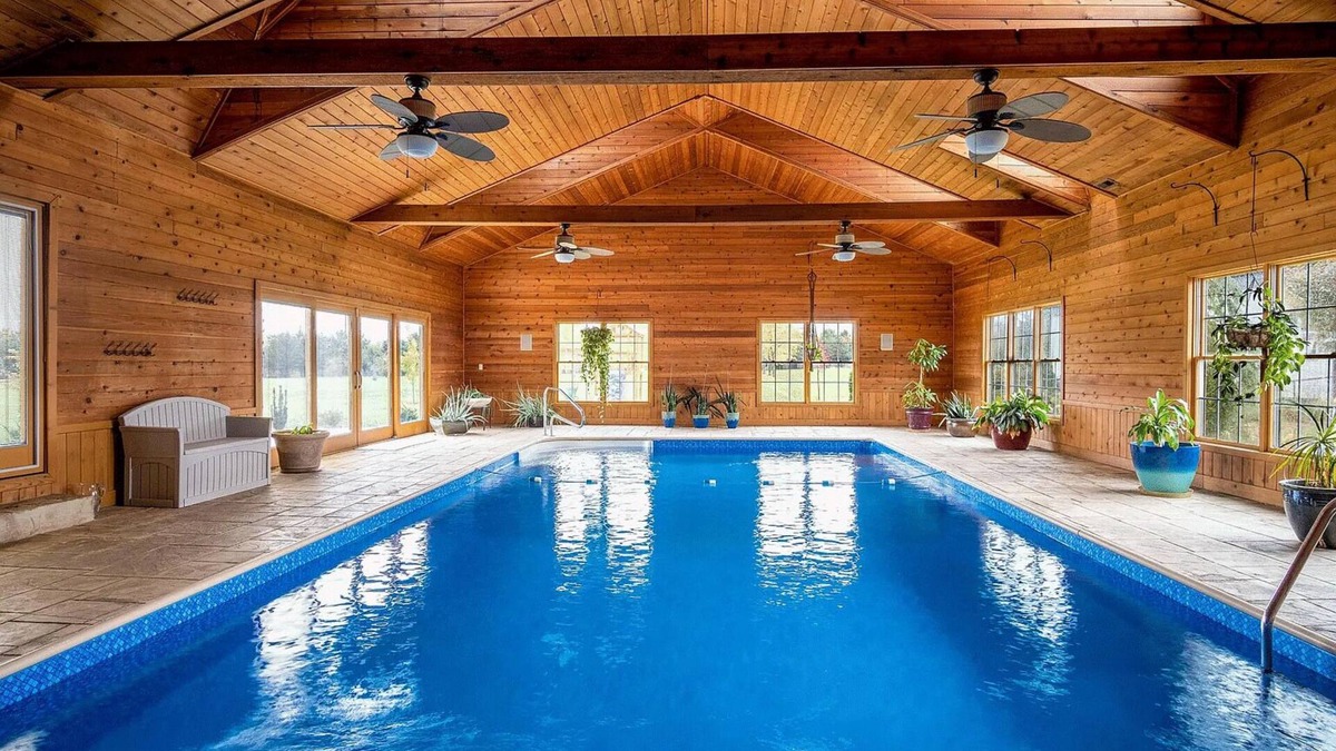 Radnor House | Gorgeous Home featuring an Indoor Heated Pool, Gourmet Kitchen & Outdoor Spaces