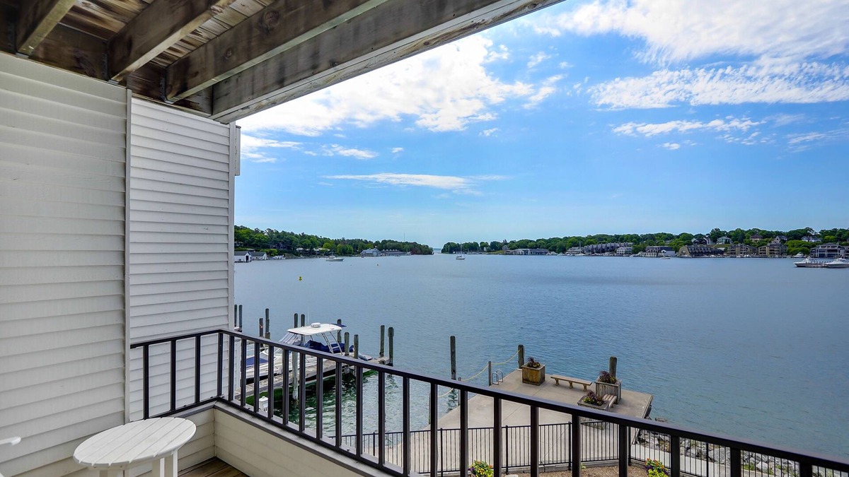 Charlevoix Condo | Gorgeous Lake Charlevoix Balcony | Downtown Charlevoix | Pool, Hot Tub, Sauna