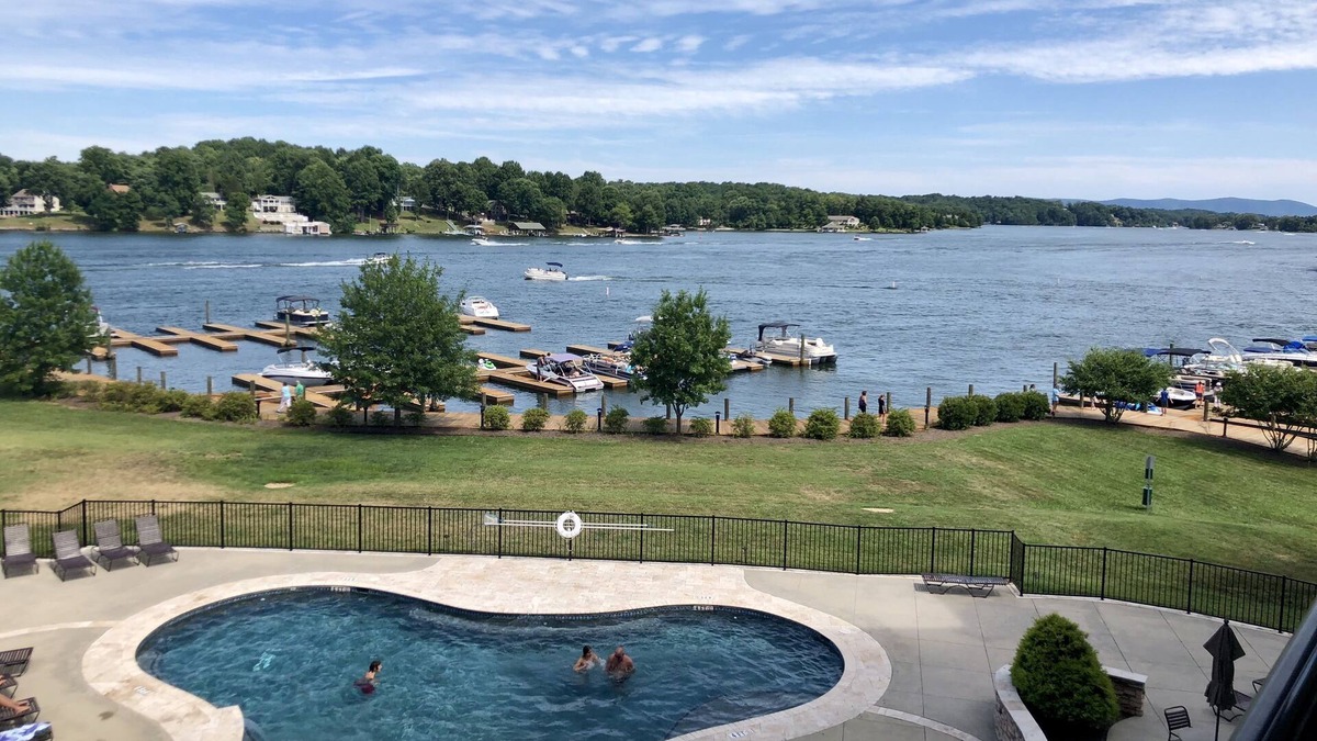 Westlake Corner Condo | Gorgeous lake front condo w/large balcony & views!