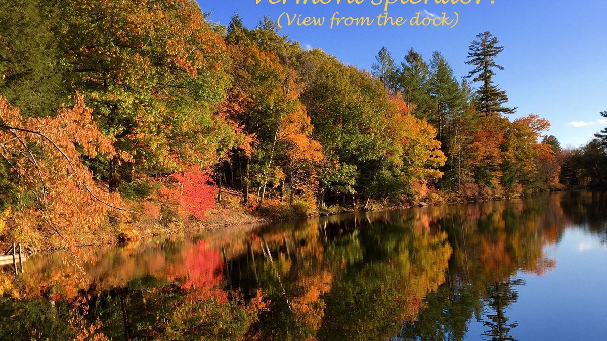 Ludlow House | GORGEOUS LAKEFRONT - Autumn Splendor - Private Setting - 5 Mins to Okemo!