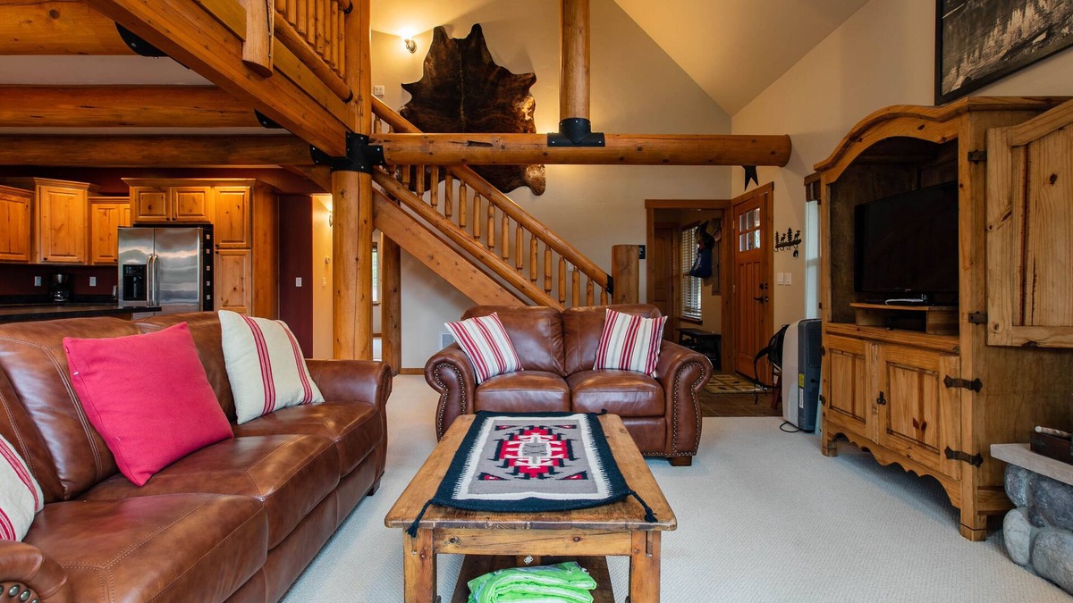 West Glacier Cabin | Gorgeous lakefront cabin with fireplace & deck - 5 miles to Glacier