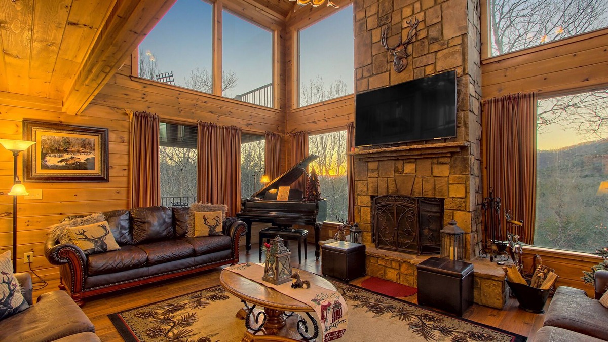 Sautee Nacoochee Cabin | Gorgeous Mountain Home with Hot Tub, Billiards, Three Main Suites, and Views