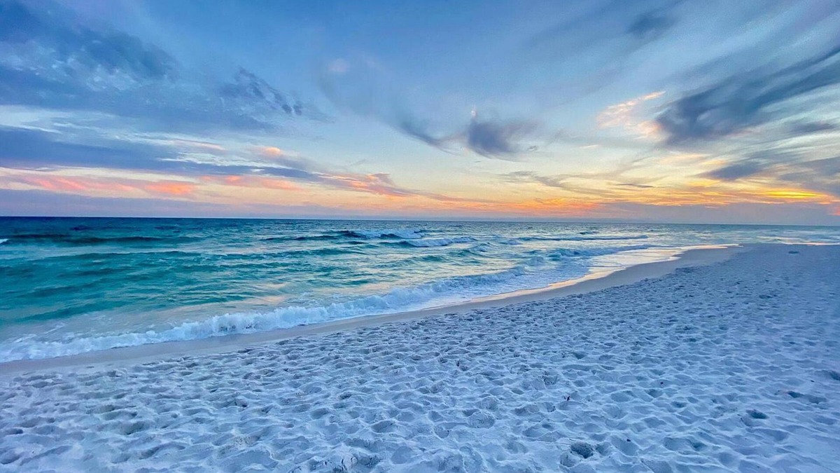 Frangista Beach Condo | Gorgeous renovated condo - Steps from the Beach! Heated Pool! Hot tub!