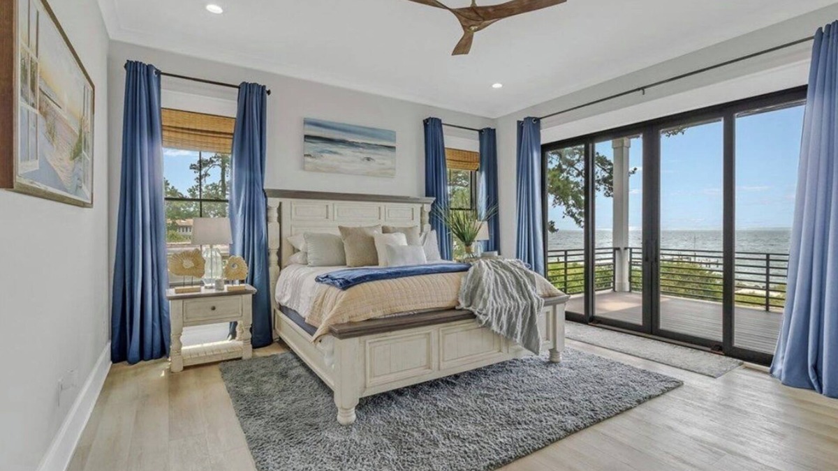 Windmill Point House | Gorgeous River Luxury Waterfront Home ~ Dock, Steller Open Water & Sunset Views