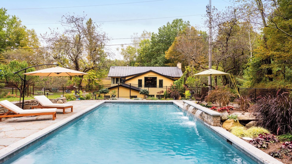 Bearsville House | Gorgeous Tuscan inspired private oasis, Heated pool, 5 min to Woodstock