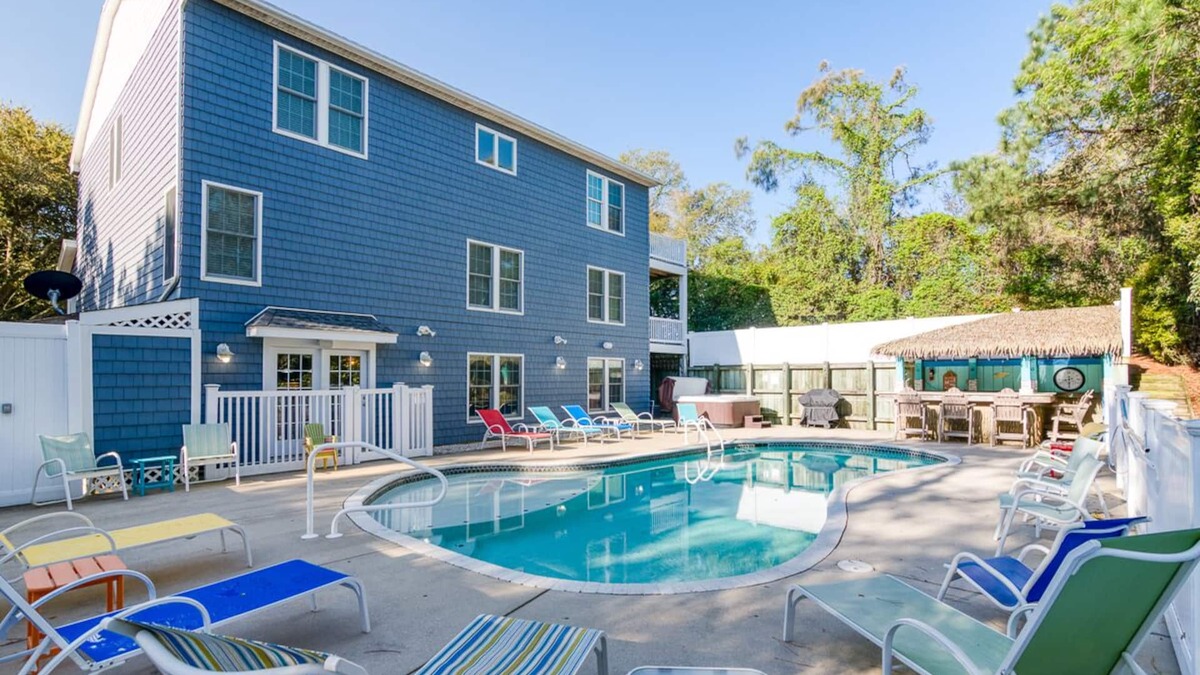 Sea Acres House | Gorgeous vacation home in Duck, situated between the ocean and sound!