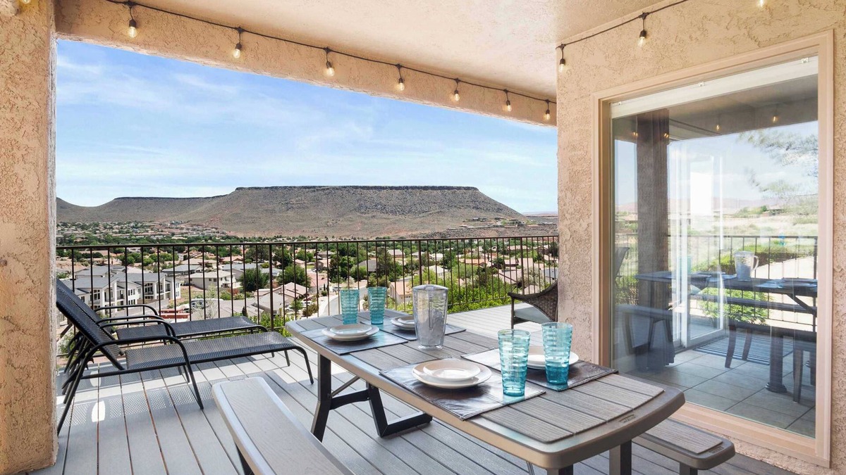 St. George Condo | Gorgeous Views & Fun for the Entire Family!
