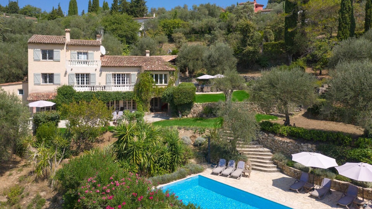Opio Villa | Gorgeous villa: Full a/c-large pool. Nr Valbonne
