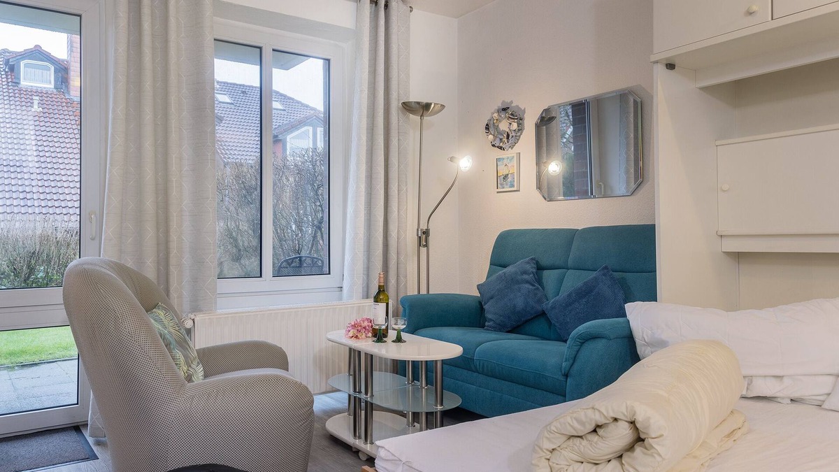 Harlesiel Apartment | Graceful and latter day: This cute furnished ground floor suite of approximately