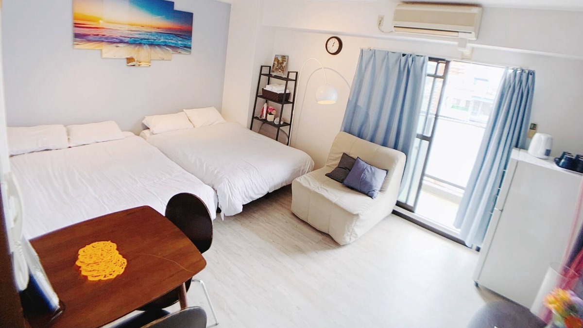 Shinsekai Apartment | Grand Deluxe King Room West 26 people room 6 ro - HOTEL AAON Tontian West 305 / Osaka Ōsaka
