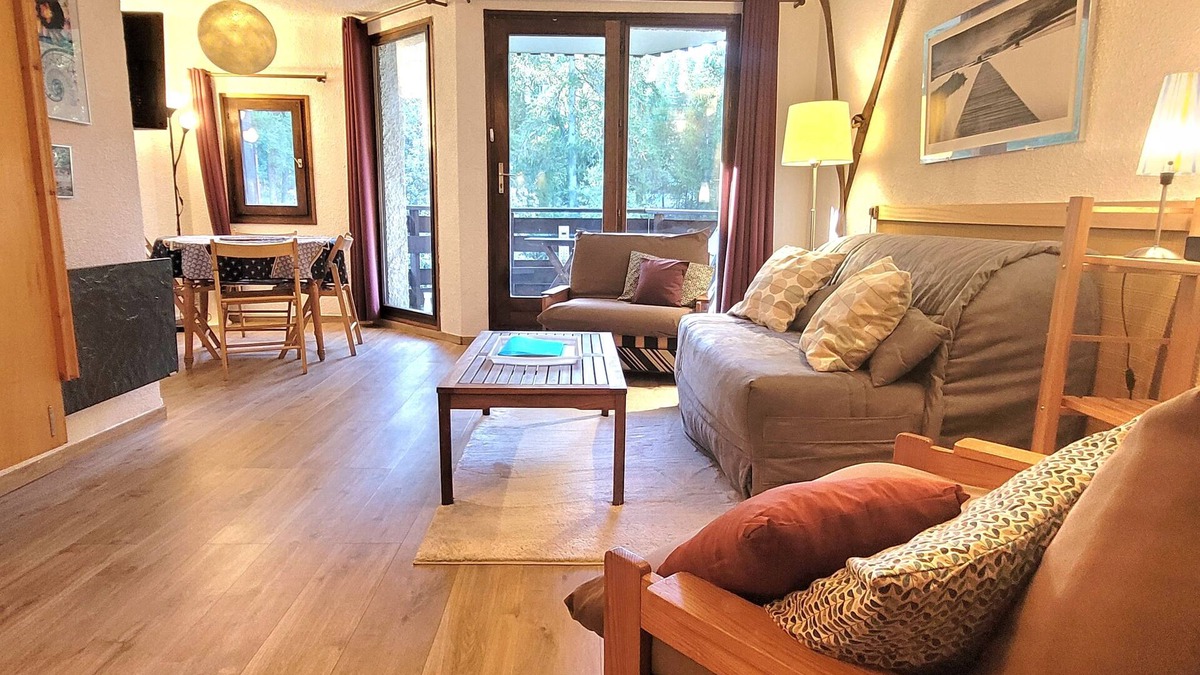 Les Orres Apartment | Grand Studio Lumineux au Calme Avec Jolie vue
