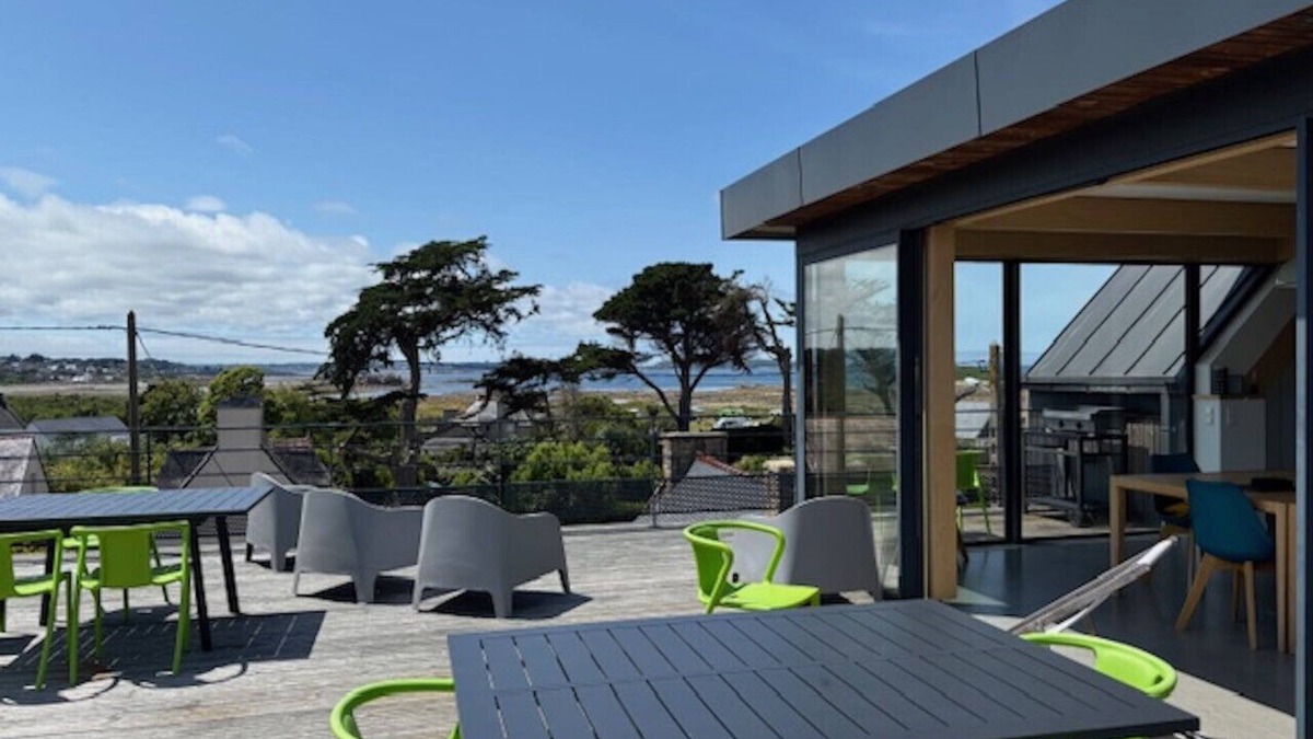 Penvenan House | Grande dune · Grande Dune Sea view rental in Port