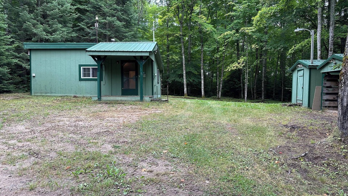 Eckerman Cabin | Grandpa's a rustic cabin in Eckerman near the Tahquamenon Falls.