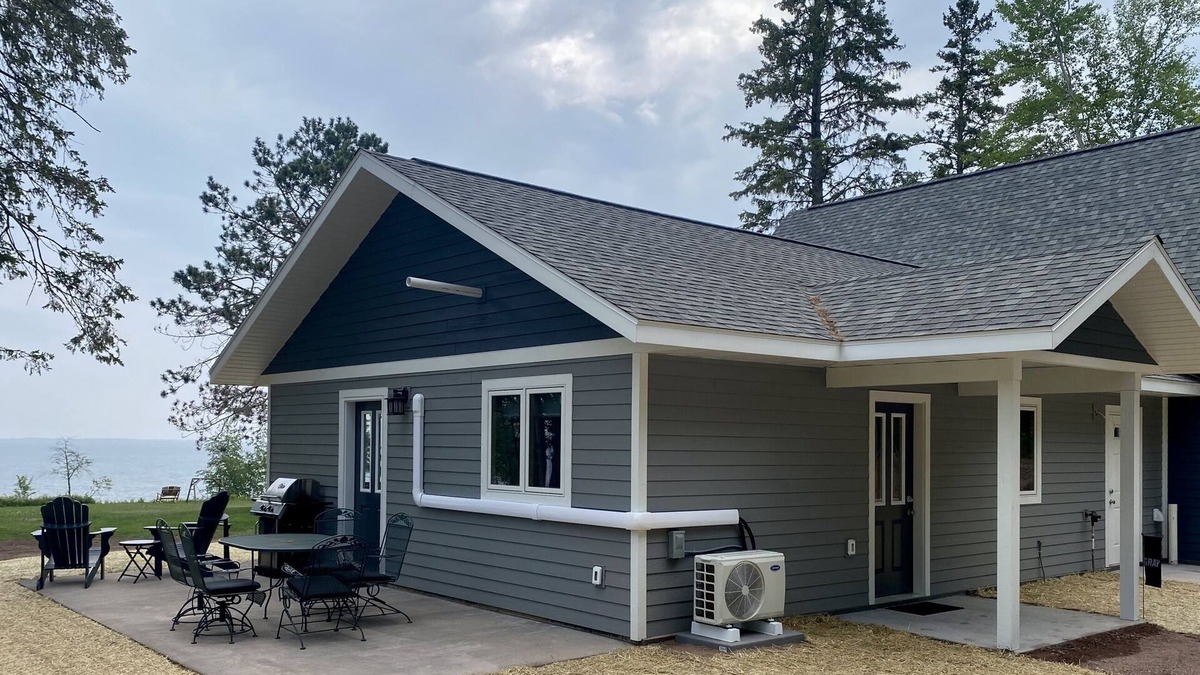 Washburn Resort | Gray cabin, built in 2023