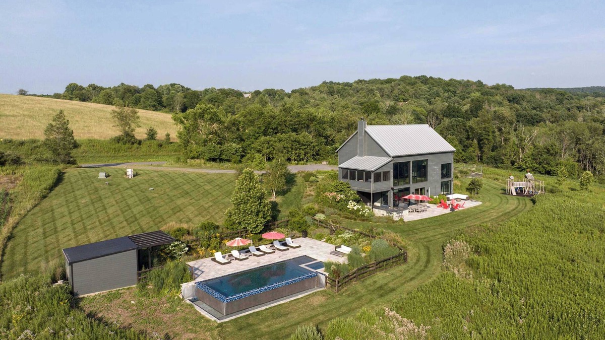 Copake Lake House | Graybarn-Copake Lake: Pool | Hot Tub | Luxe Barn