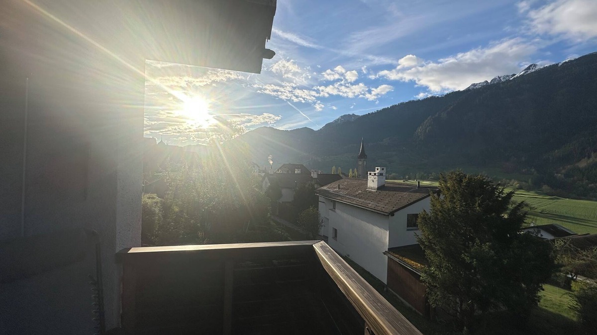 Sagogn Apartment | Great apartment 4 km from the Laax/Flims ski area, right next to the golf course