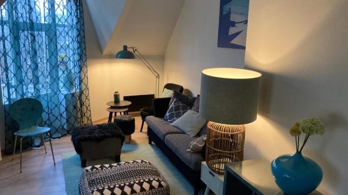 Alesund House | Great central apartment with view over water and church. 2 bedrooms.