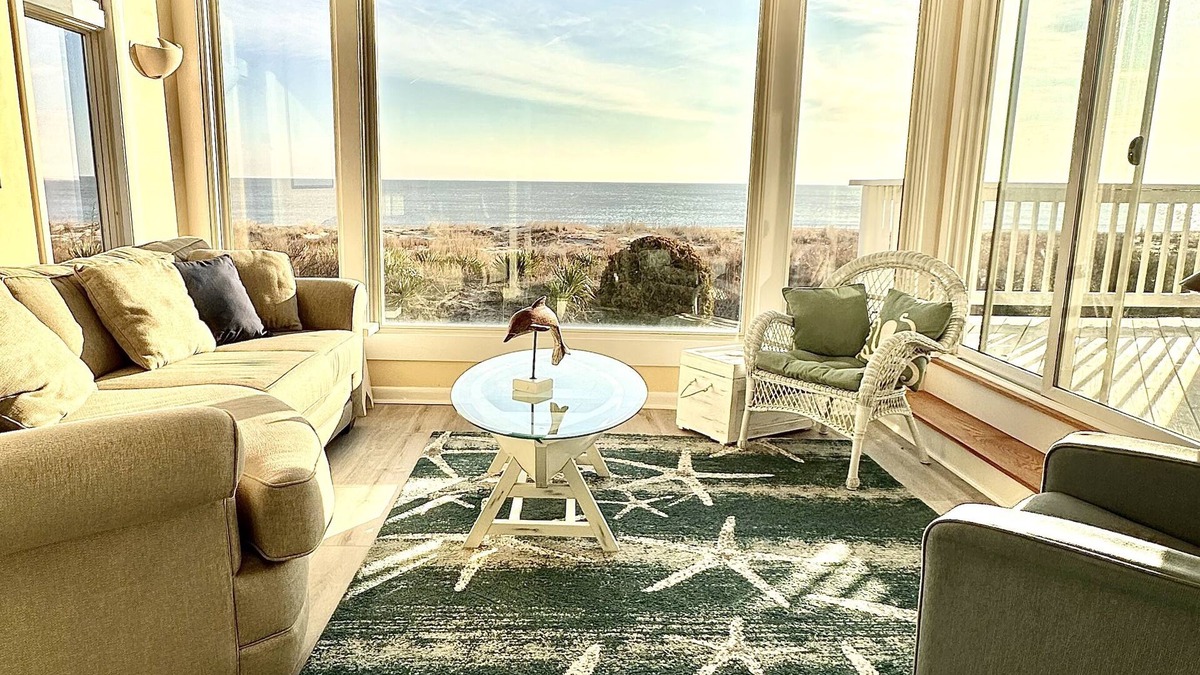 Broadkill Beach House | Great Escape ~Unique Beach Views ~ Right on the Water~Child Items ~ Linens
