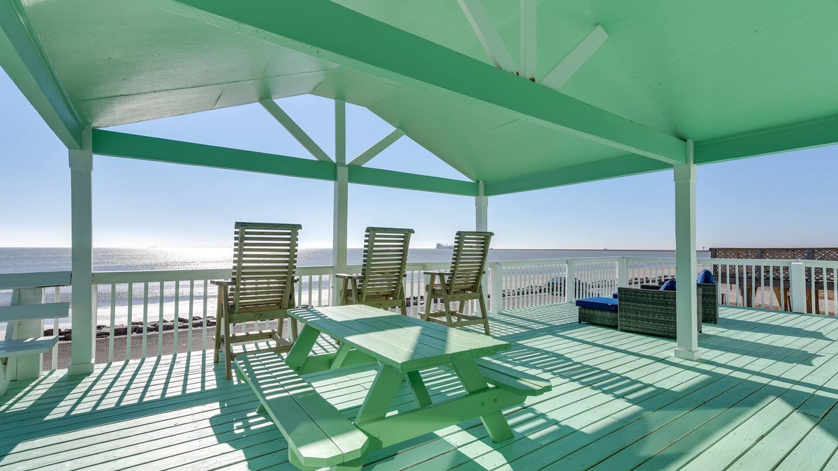 Surfside Beach House | Great for Groups: Oceanfront Surfside Beach Home!