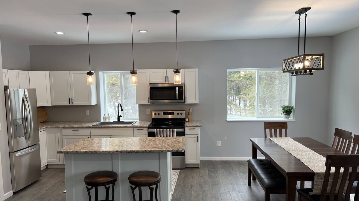 Marquette House | Great home on snowmobile trail and golf course!