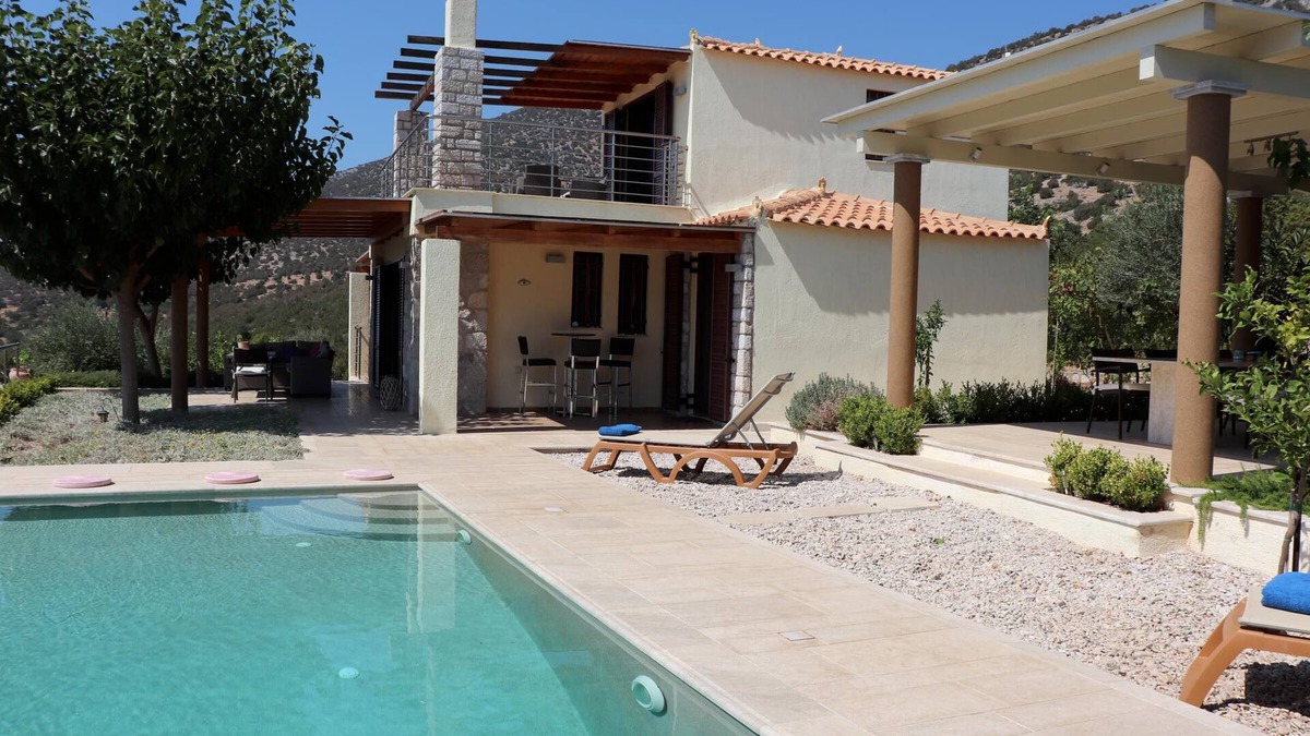 Kilada House | Great location, sea view, pool, wifi | holiday house Argolis, Peloponnese