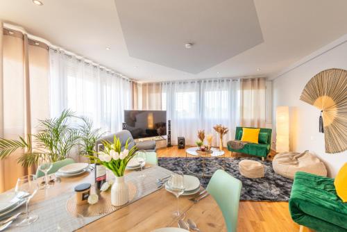 Bonlanden Apartment | GREAT PLACE Top Penthouse Stuttgart Airport & Messe