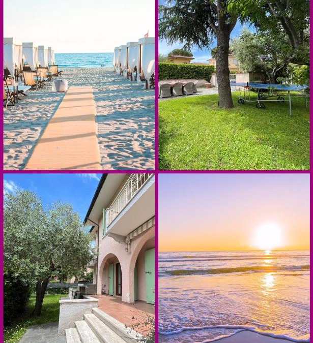 Marina di Pietrasanta Villa | GREAT PRIVATE VILLA for family beach holidays and cultural outings near Forte dei Marmi RECOMMENDED