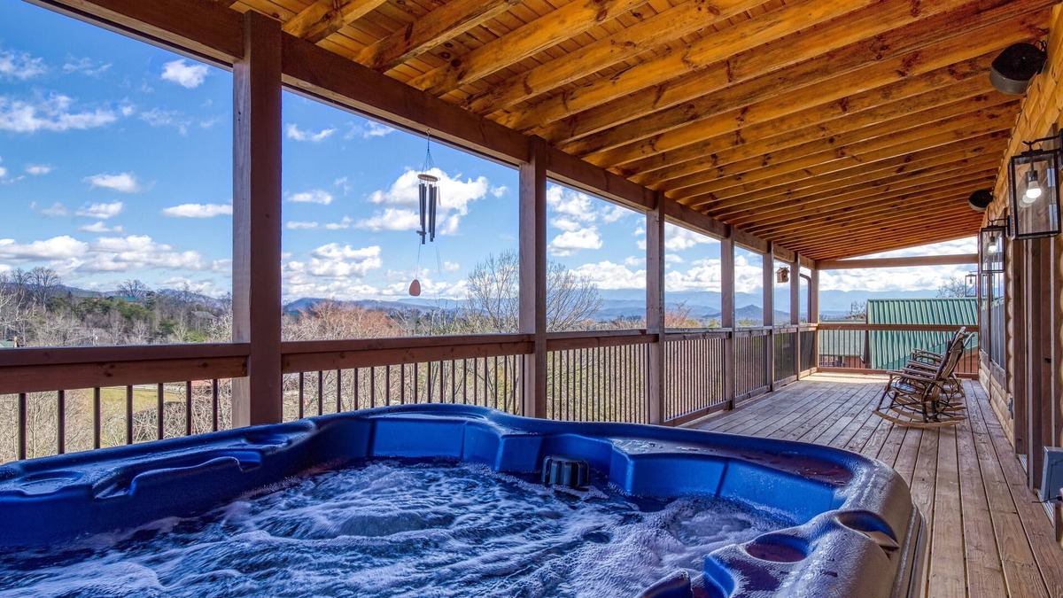 Sevierville Cabin | Great Views 2 Bedroom Near Douglas Lake Motorcycle Friendly Gameroom