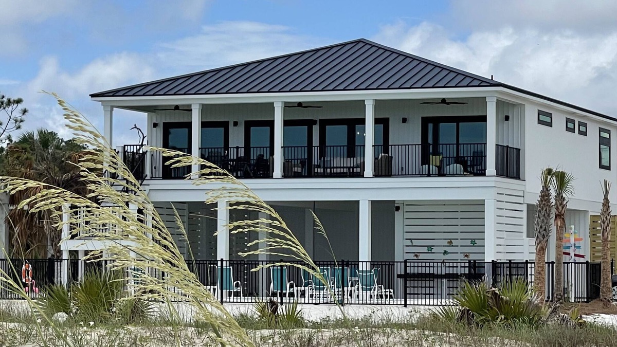 Indian Pass House | "Great White Florida House" - Private Pool and steps from the beach!
