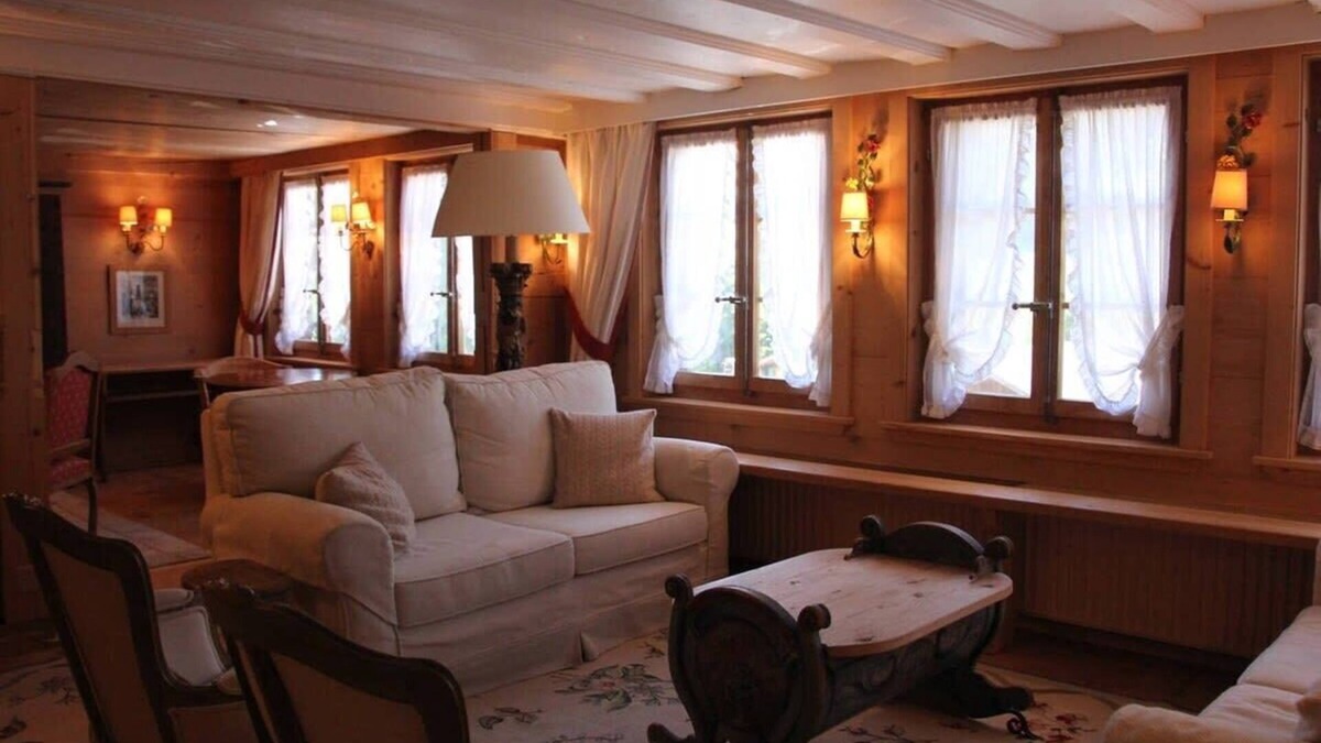Rougemont Ski Chalet | Greatly Renovated 400 Year Old Chalet near Gstaad