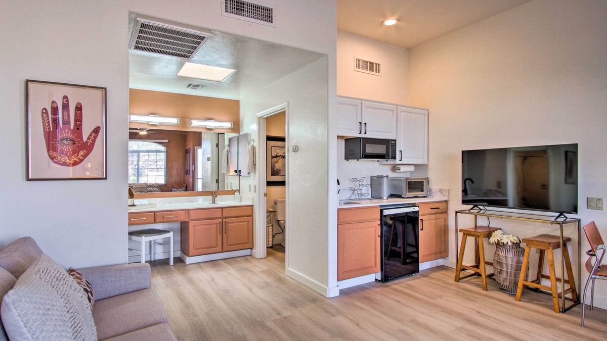 San Ignacio Vista II Estates Apartment | Green Valley Studio in 55+ Community!