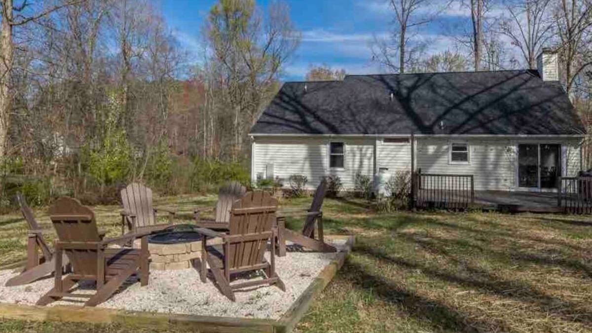 Pleasant Garden House | Greensboro Getaway:Hot Tub/K Bed/Hammock/Firepit