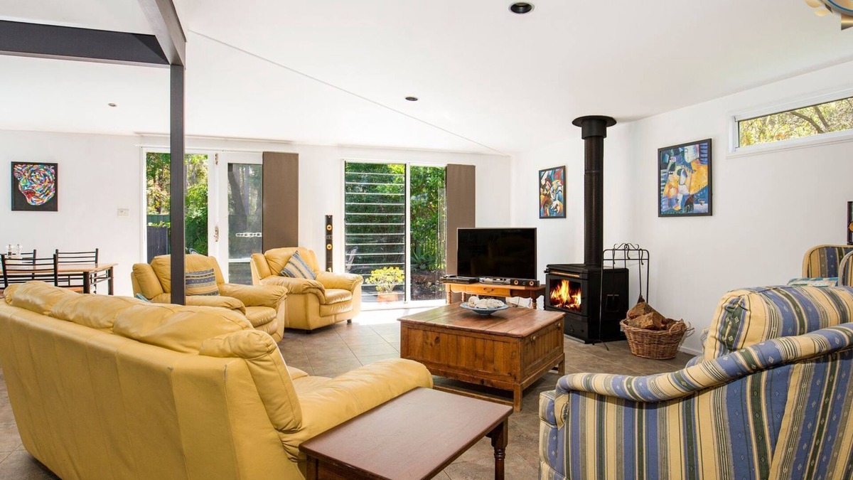 Callala Bay House | Grey Gables - Pet Friendly with Fireplace + Pool + Spa + Sauna