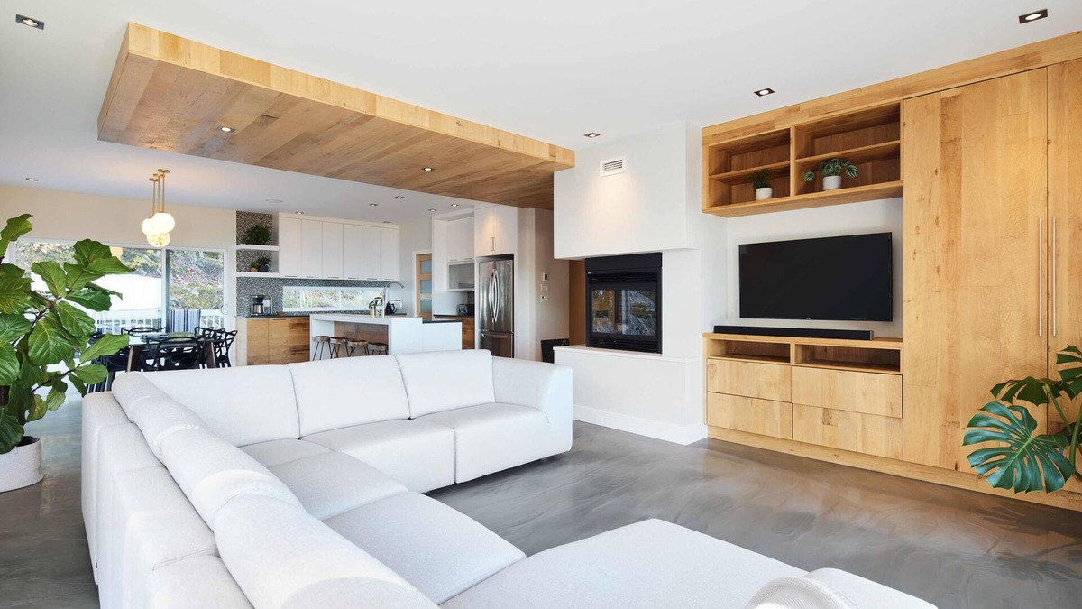 Saint-Joseph-de-la-Rive House | Greystone - View + 4 King Begs + SPA + Pool table + Fireplace