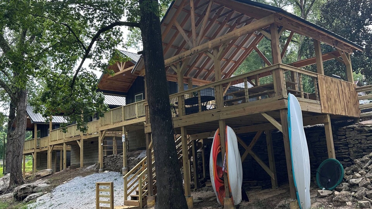 Opelika Cabin | Griffen Mill Properties Cabin #6 next to Uchee Creek. WiFi and AC in Salem Al