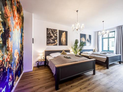Zentrum-Nord Apartment | Große 3 Schlafzimmer Unterkunft mit Küche, Bad, Waschmaschine & Balkon am Zoo