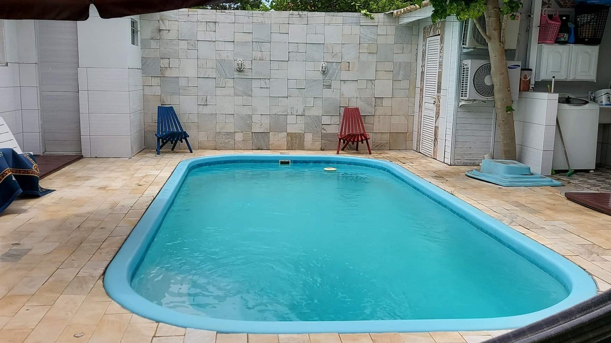 Sao Joao do Rio Vermelho Apartment | GROUND FLOOR APARTMENT WITH POOL IN FAMILY ENVIRONMENT