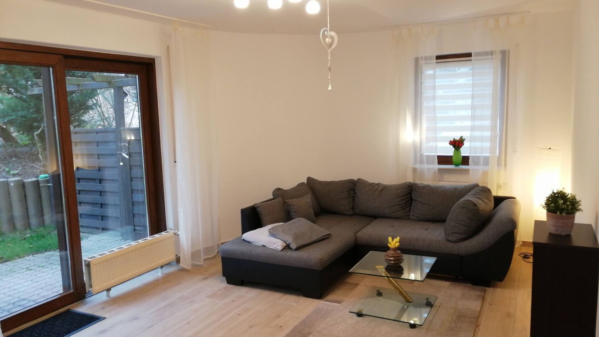 Schoeneck Apartment | Ground floor apartment with large balcony. Terrace near the forest, to feel good
