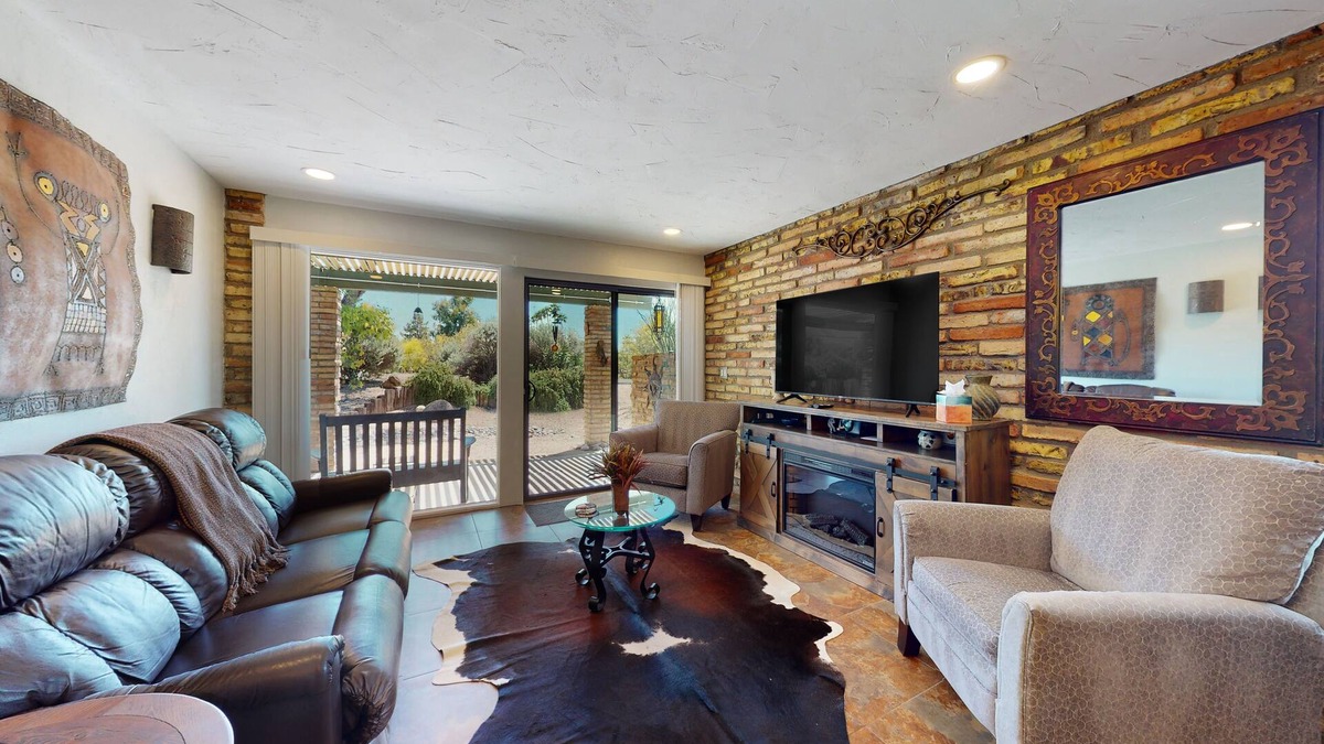 Carefree Condo | Ground-floor condo with on-site pool, grills, patio, & central AC