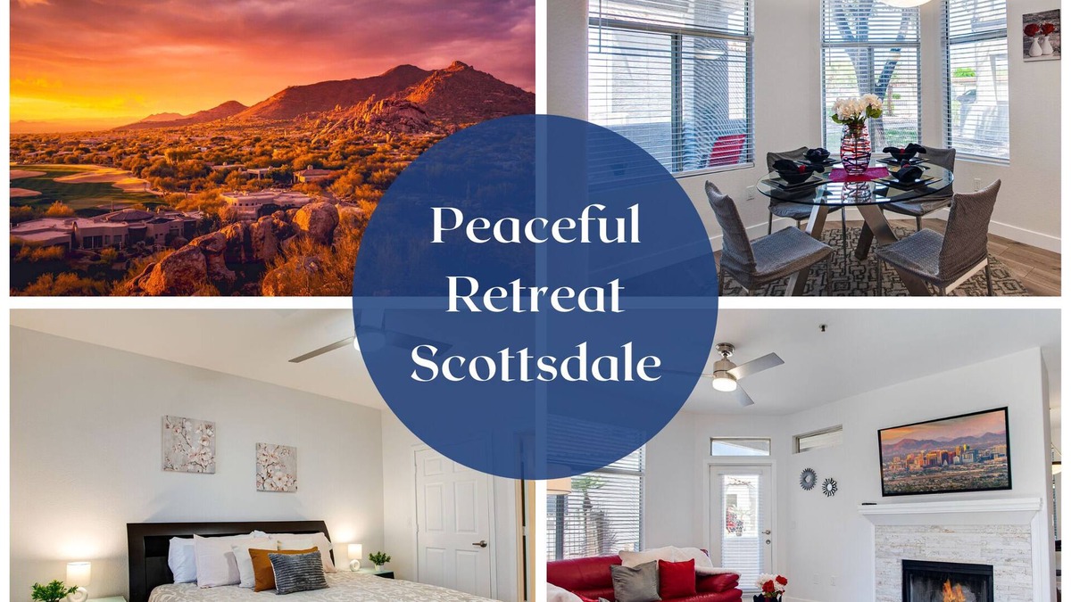 Central Scottsdale Condo | Ground Floor Poolside Condo! Mayo Clinic Shea Super Close!