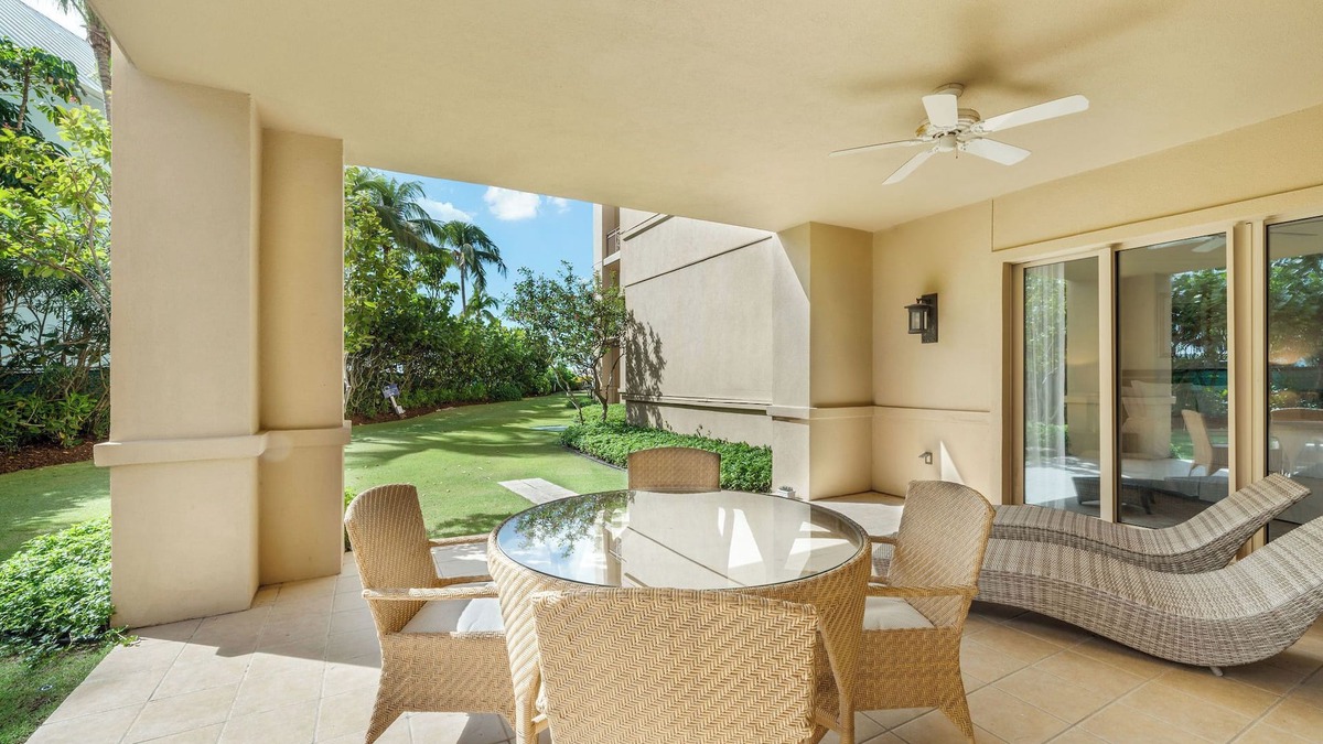 Seven Mile Beach Condo | Ground-floor Residence steps away from 7Mile Beach, at The Ritz-Carlton