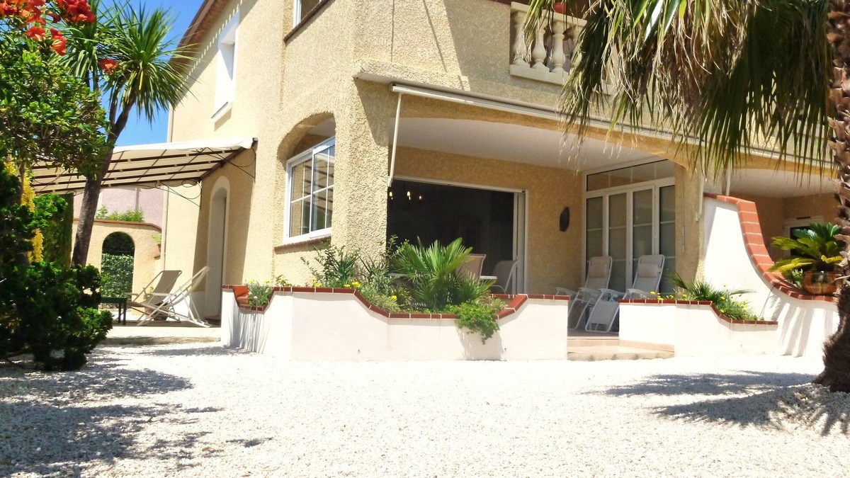 Plage d'Argeles Villa | Ground floor very nice villa 200m beach, private garden, carport, WiFi, quiet area