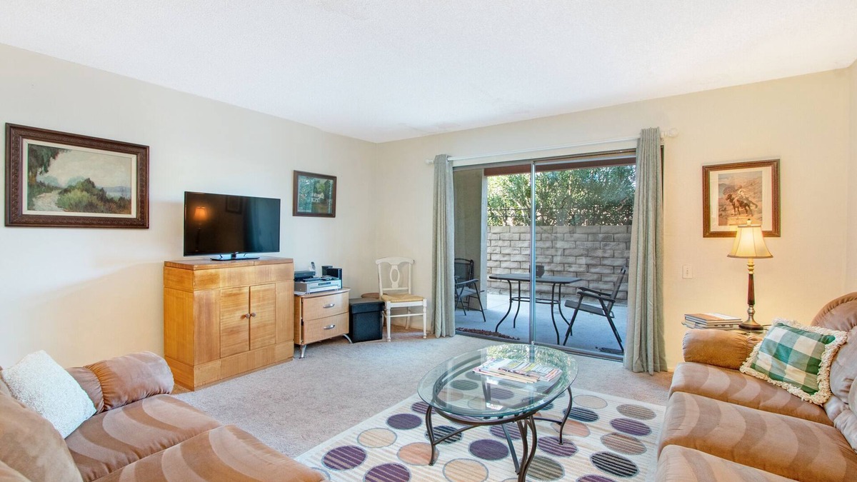 Sunrise Vista Chino Condo | Ground Level Ranch Club Condo, Pool & Spa, Minutes to Downtown, Steps From Groc