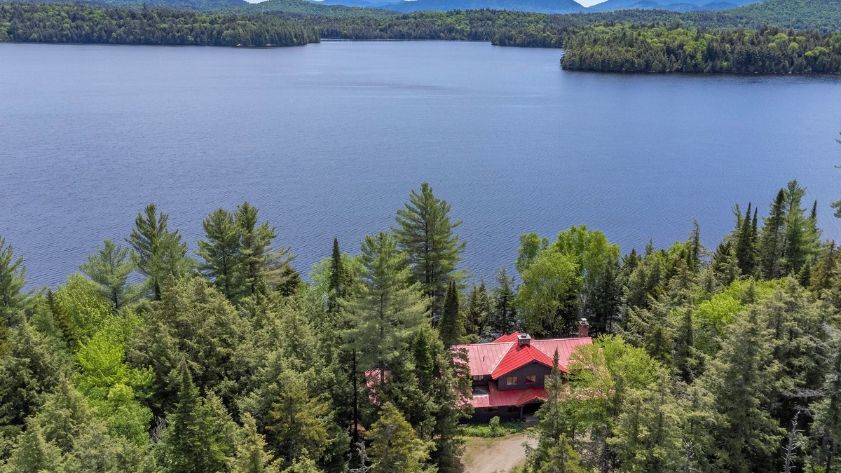 Saranac Lake House | Grouse House at Grouse Cove, Authentic Adirondack on Upper Saranac Lake
