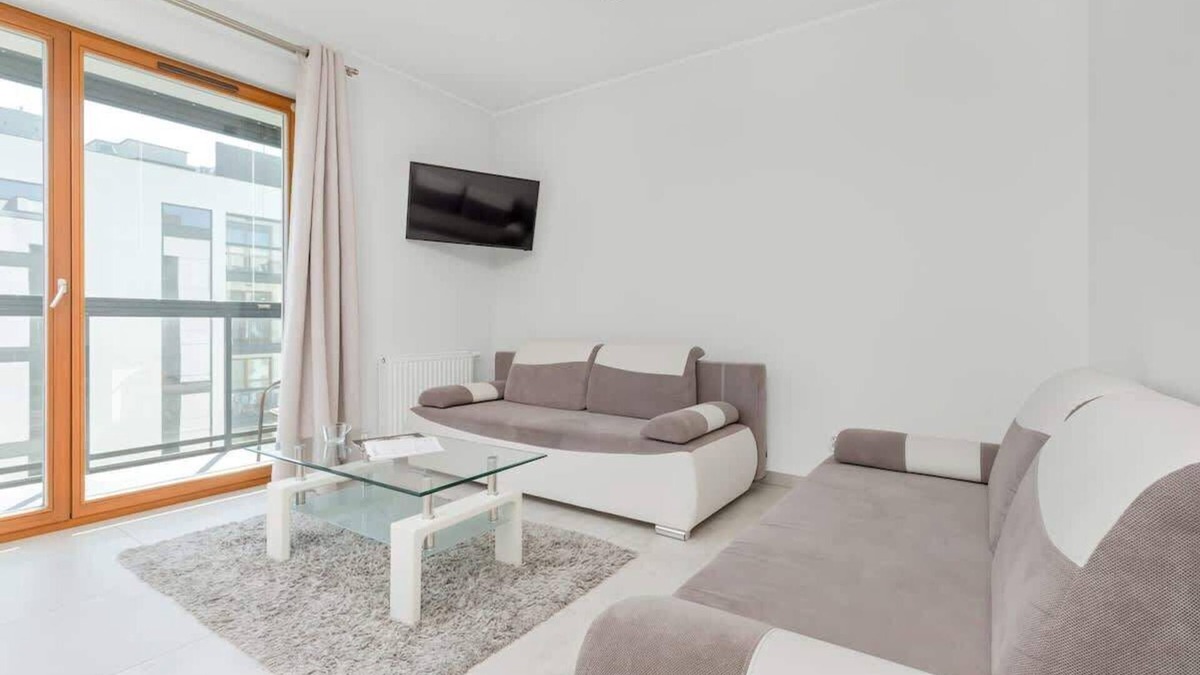 Zaspa Apartment | Grudziądzka 10 | Gdańsk | Apartment with a Sea View